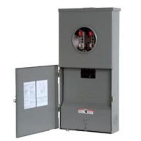 electric meter box 200 amp definition|200a meter base with disconnect.